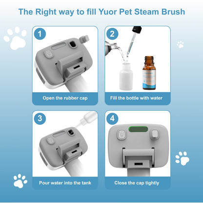 AZORAVERO™ 5 in 1 Pet Steam Brush