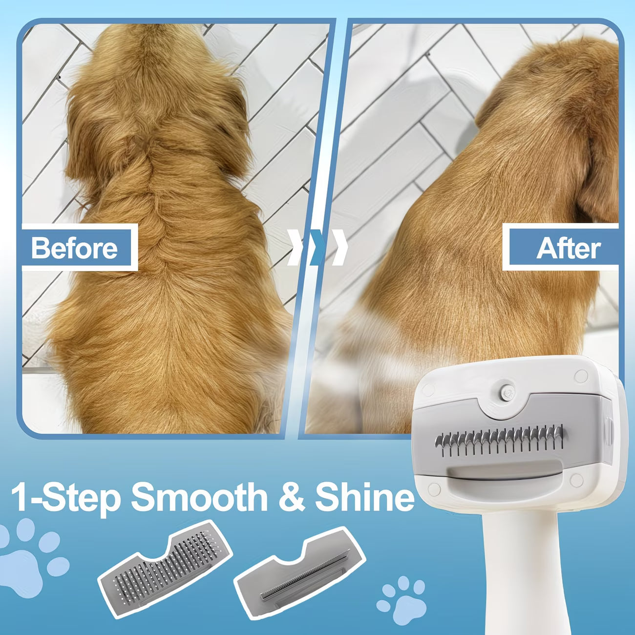 AZORAVERO™ 5 in 1 Pet Steam Brush