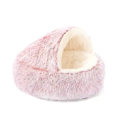 Cozy Cocoon™ Hooded Pet Bed